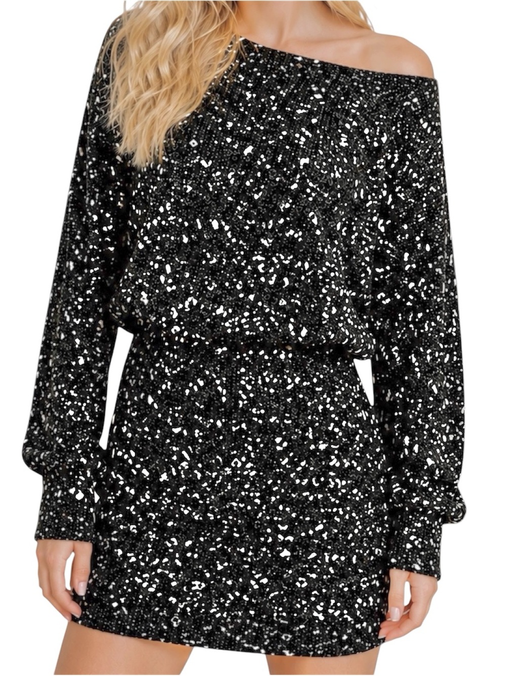 🆕 NWT Lush Snow Fall Mini Dress